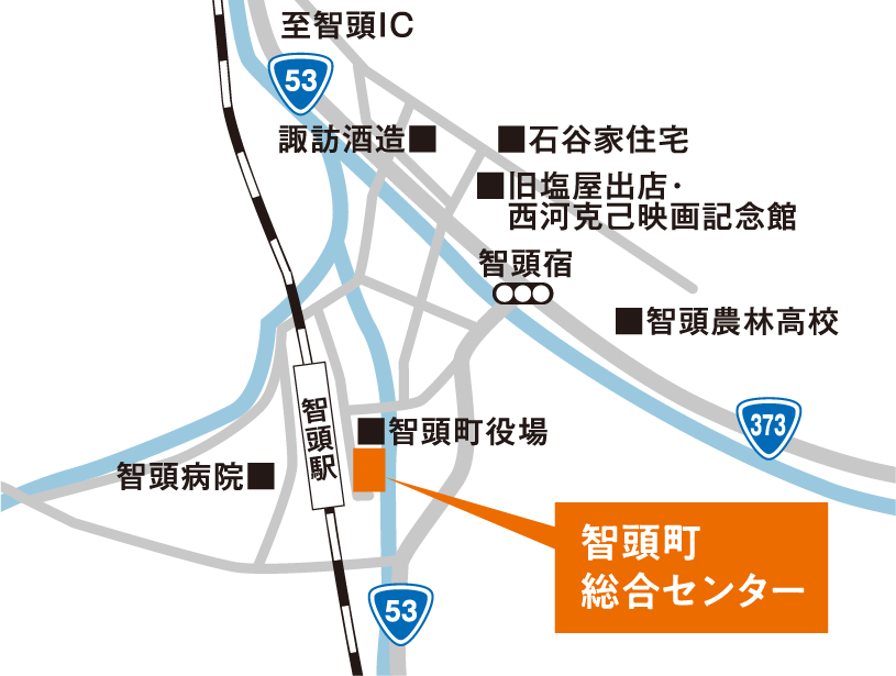 智頭町マップ