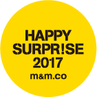 m&m.co 2017 HAPPY SUPRISE